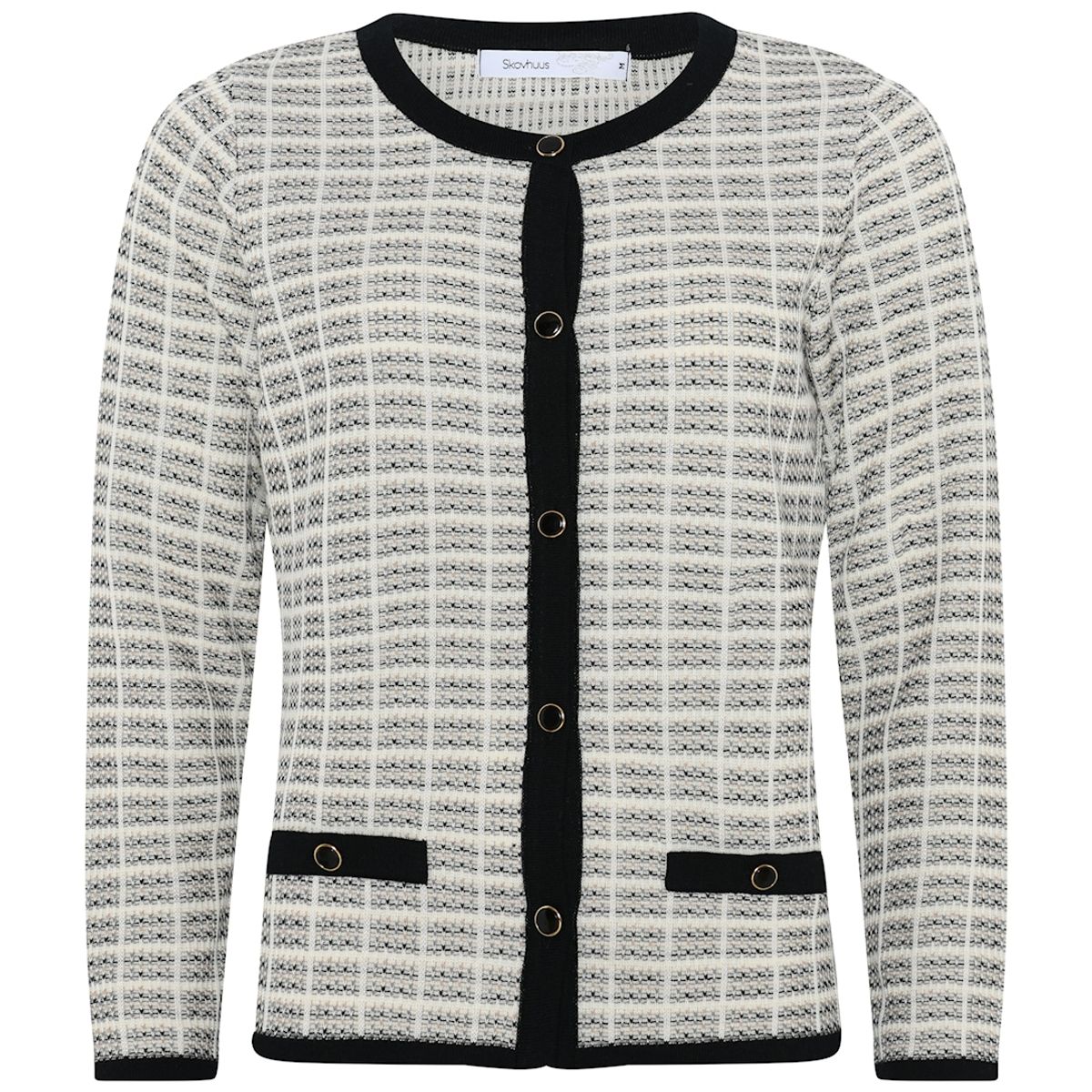 Skovhuus Kvinde Strik Cardigan Cream XL