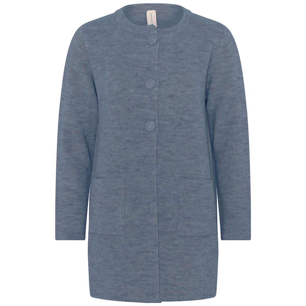 Skovhuus Kvinde Strik Cardigan Indigo L