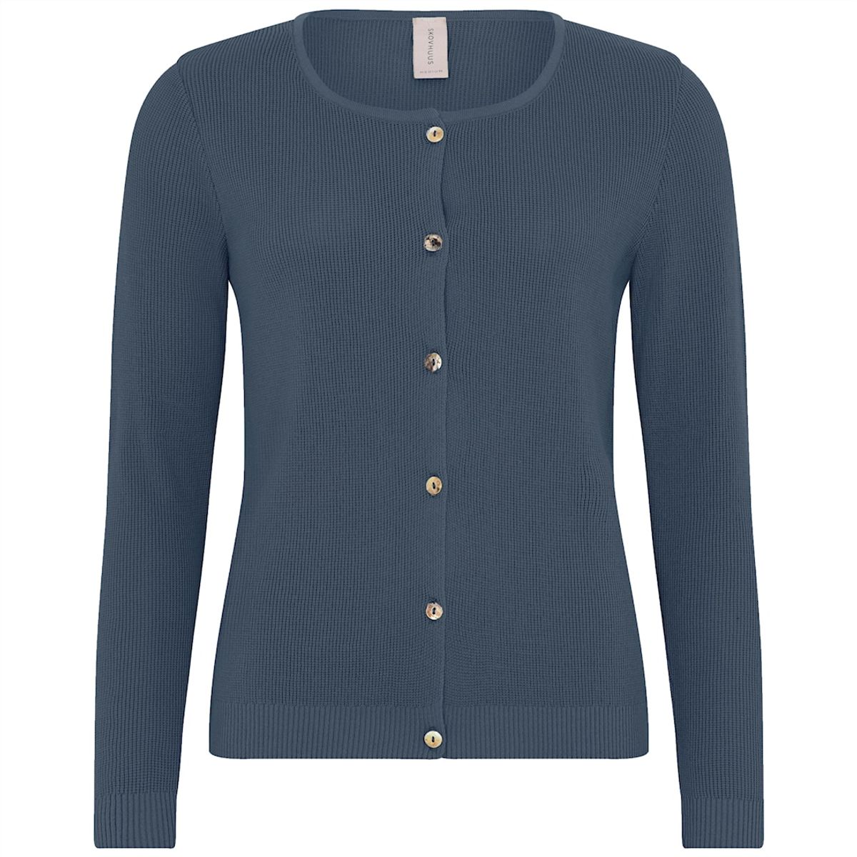 Skovhuus Kvinde Strik Cardigan Indigo M