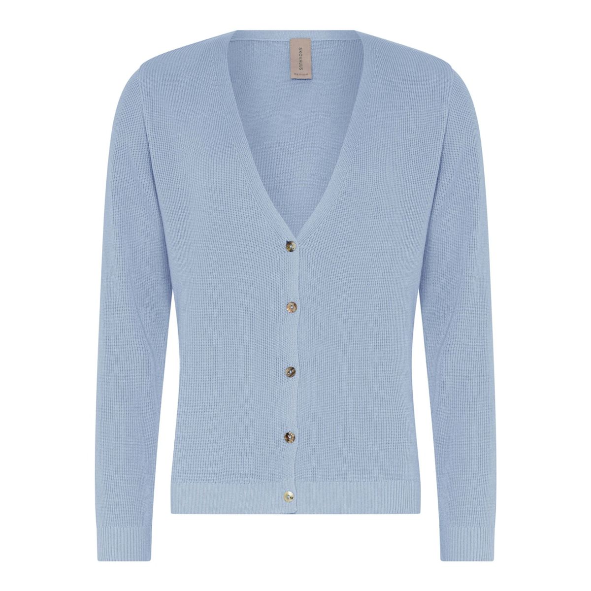 Skovhuus Kvinde Strik Cardigan L. Blue L