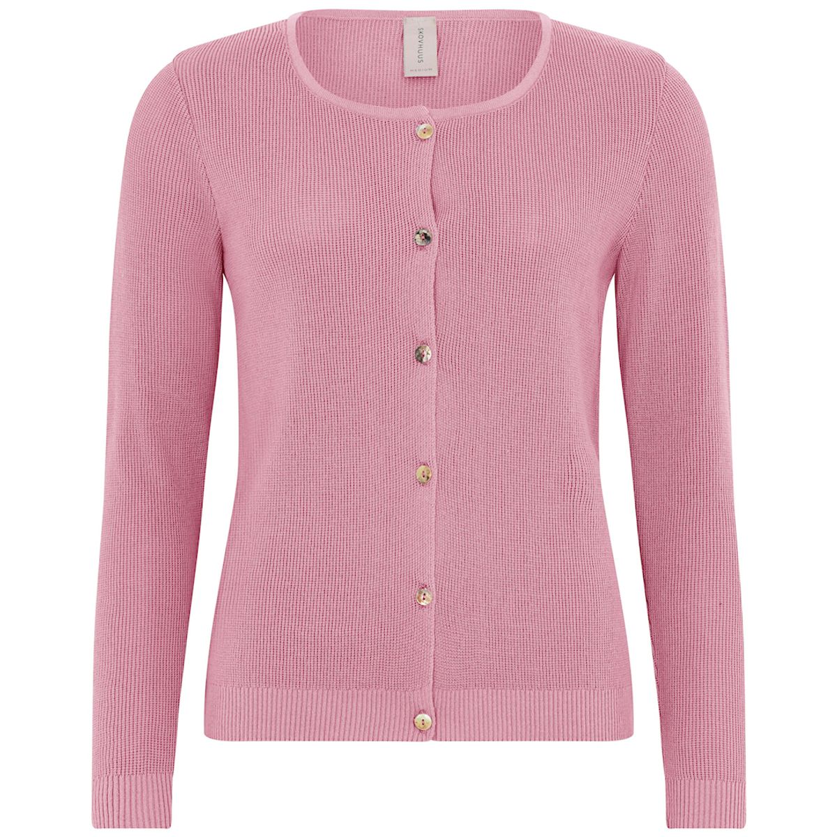 Skovhuus Kvinde Strik Cardigan Lemonade XL