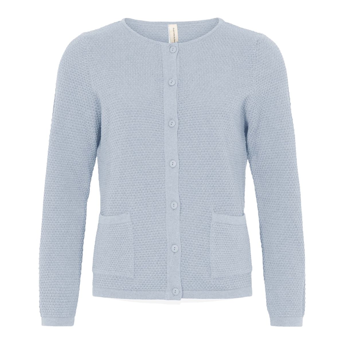 Skovhuus Kvinde Strik Cardigan Light Blue L