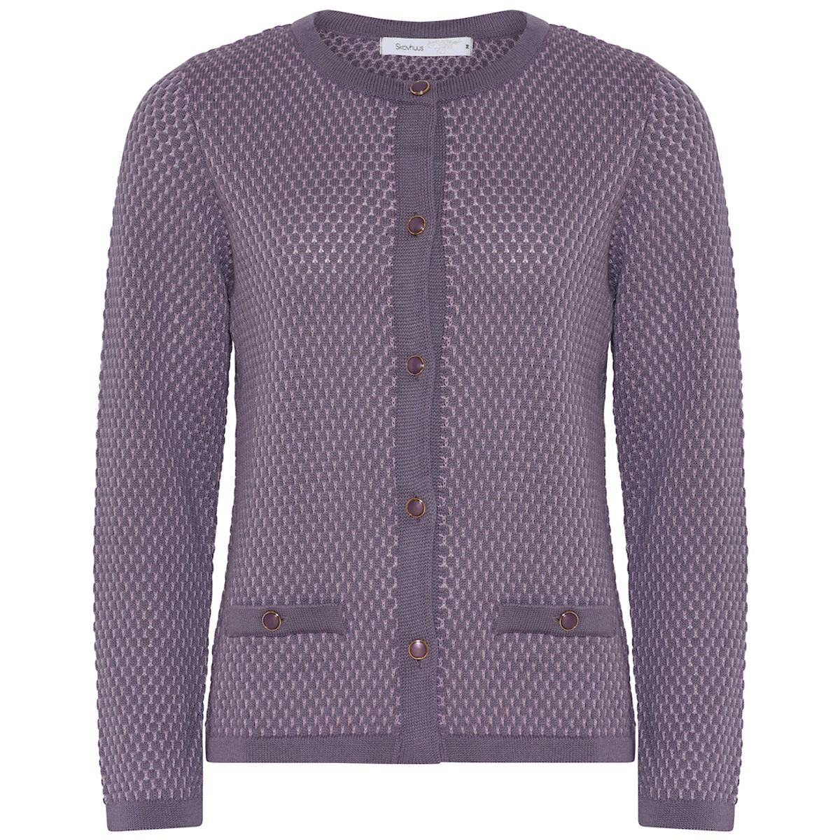 Skovhuus Kvinde Strik Cardigan Lilac XL