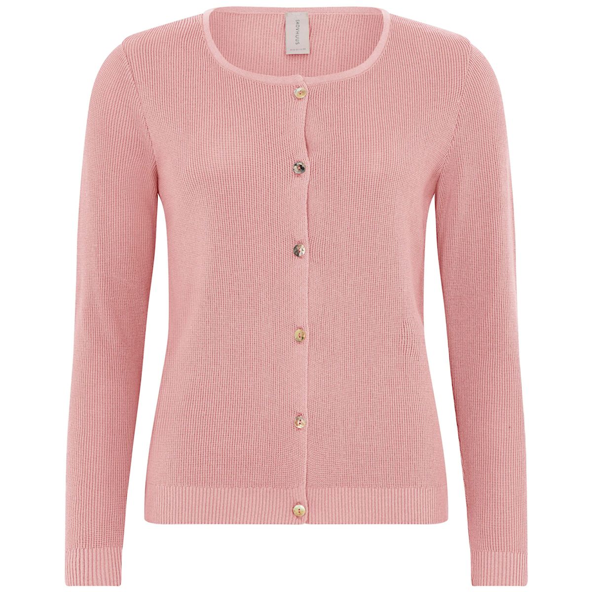 Skovhuus Kvinde Strik Cardigan Lip Rose L