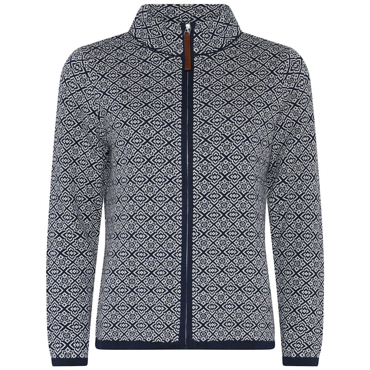 Skovhuus Kvinde Strik Cardigan Marine XL