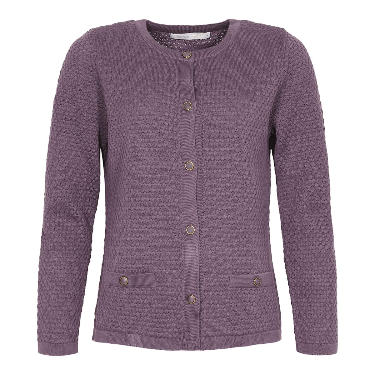 Skovhuus Kvinde Strik Cardigan Mulberry M