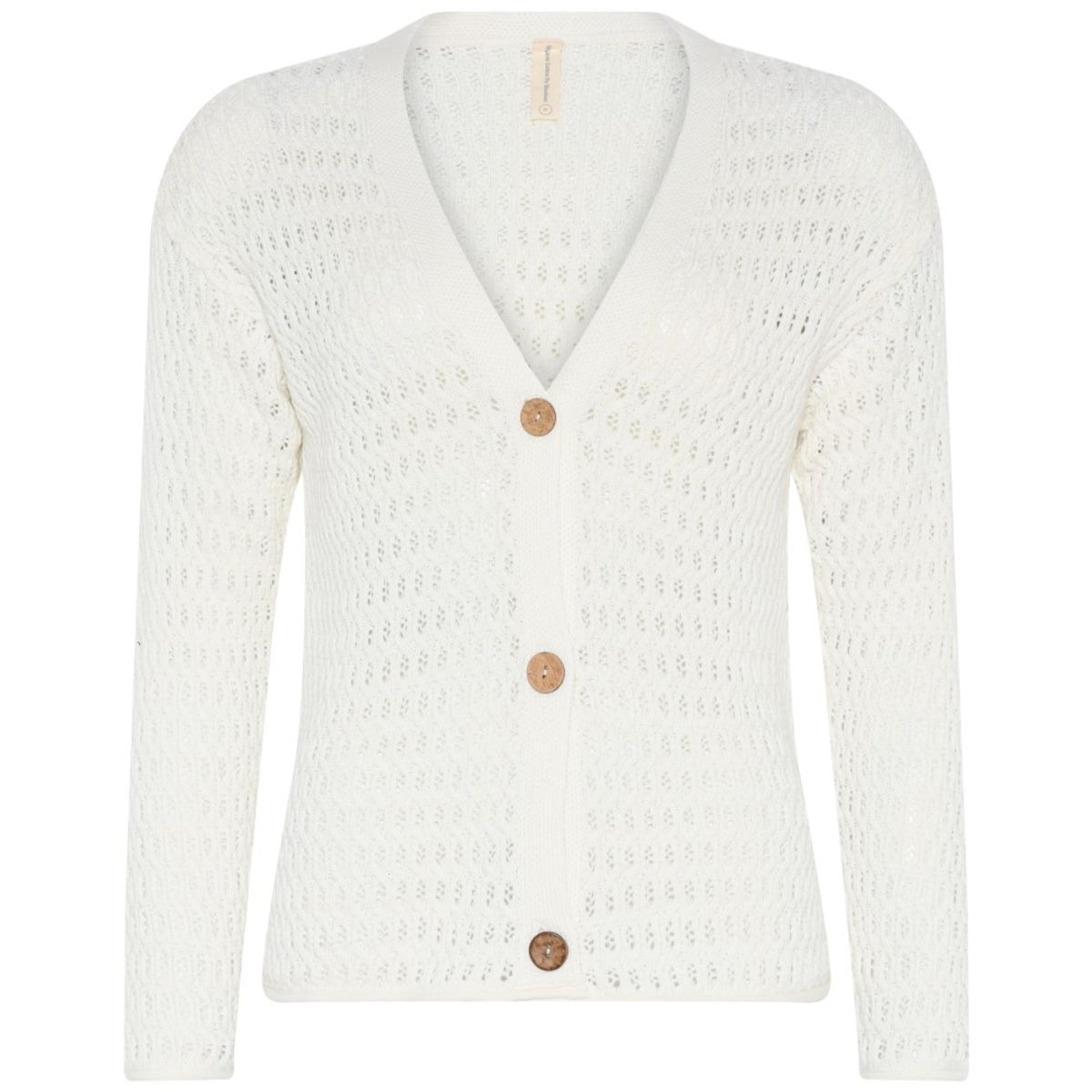 Skovhuus Kvinde Strik Cardigan Off-white M