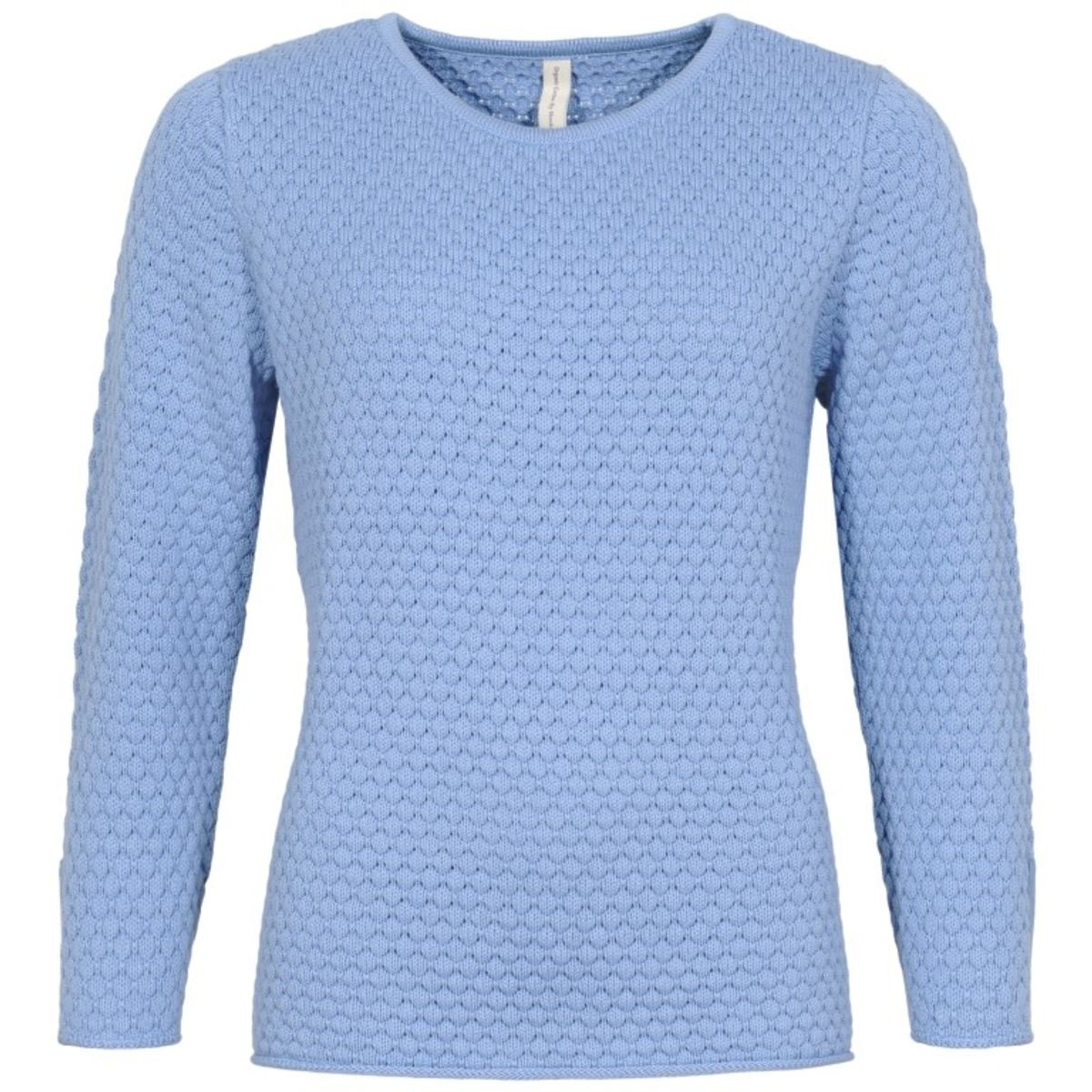 Skovhuus Kvinde Striktrøje Light Blue XXL