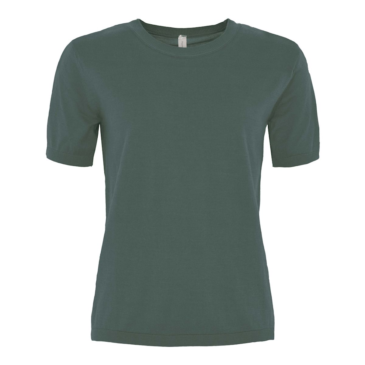 Skovhuus Kvinde T-shirt i Strik Seaweed L