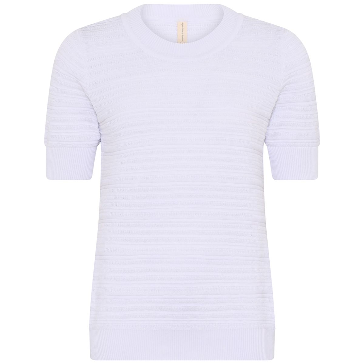 Skovhuus Kvinde T-shirt i Strik White L