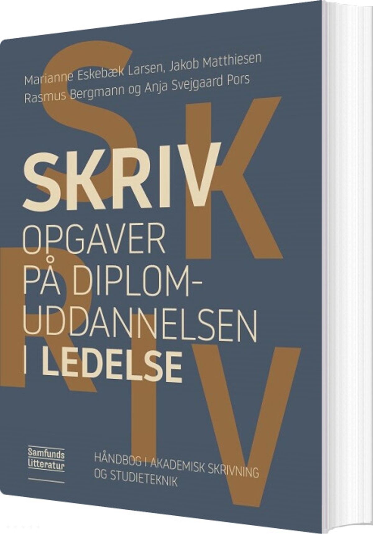 Skriv Opgaver På Diplomuddannelsen I Ledelse - Marianne Eskebæk Larsen - Bog