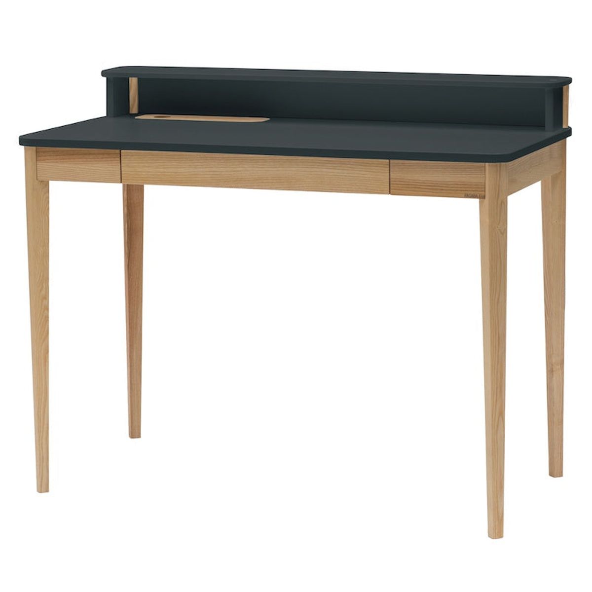 Skrivebord i træ med skuffe 110x56x85 cm Flere varianter - Hvid