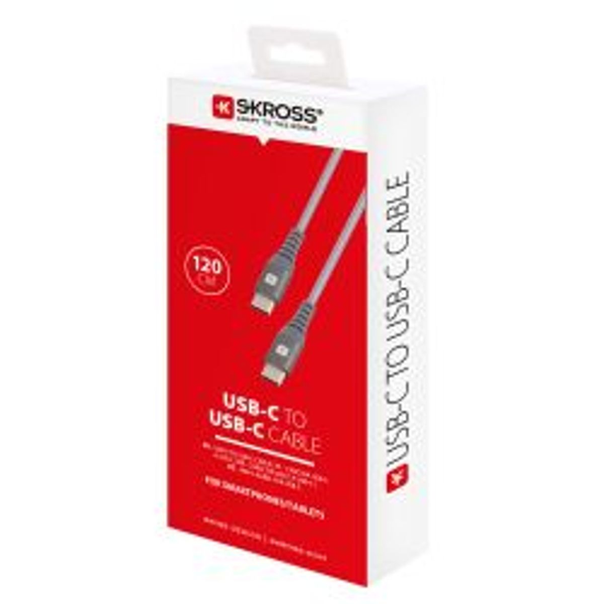 Skross Usb-c To Usb-c Cable - 120 Cm