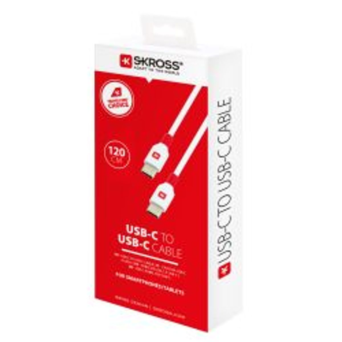 Skross Usb-c To Usb-c Cable - 120 Cm