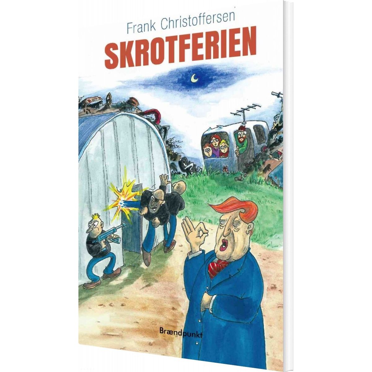 Skrotferien - Frank Christoffersen - Bog