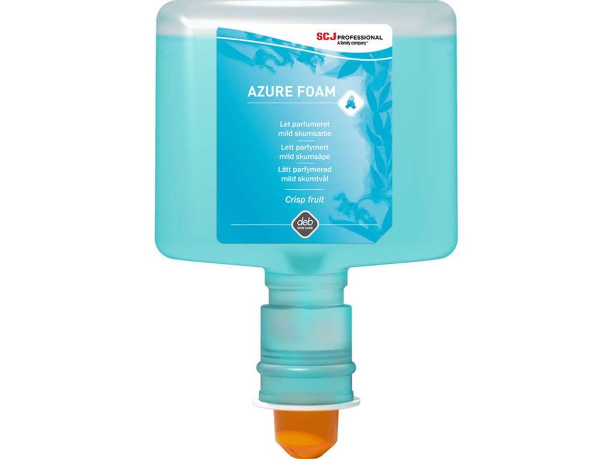 Skumsæbe SCJ Deb Refresh Azure Foam 1200 ml