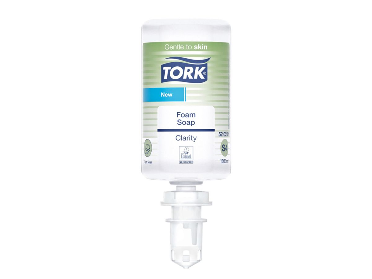 Skumsæbe Tork S4 520201 Clarity 6x1000ml