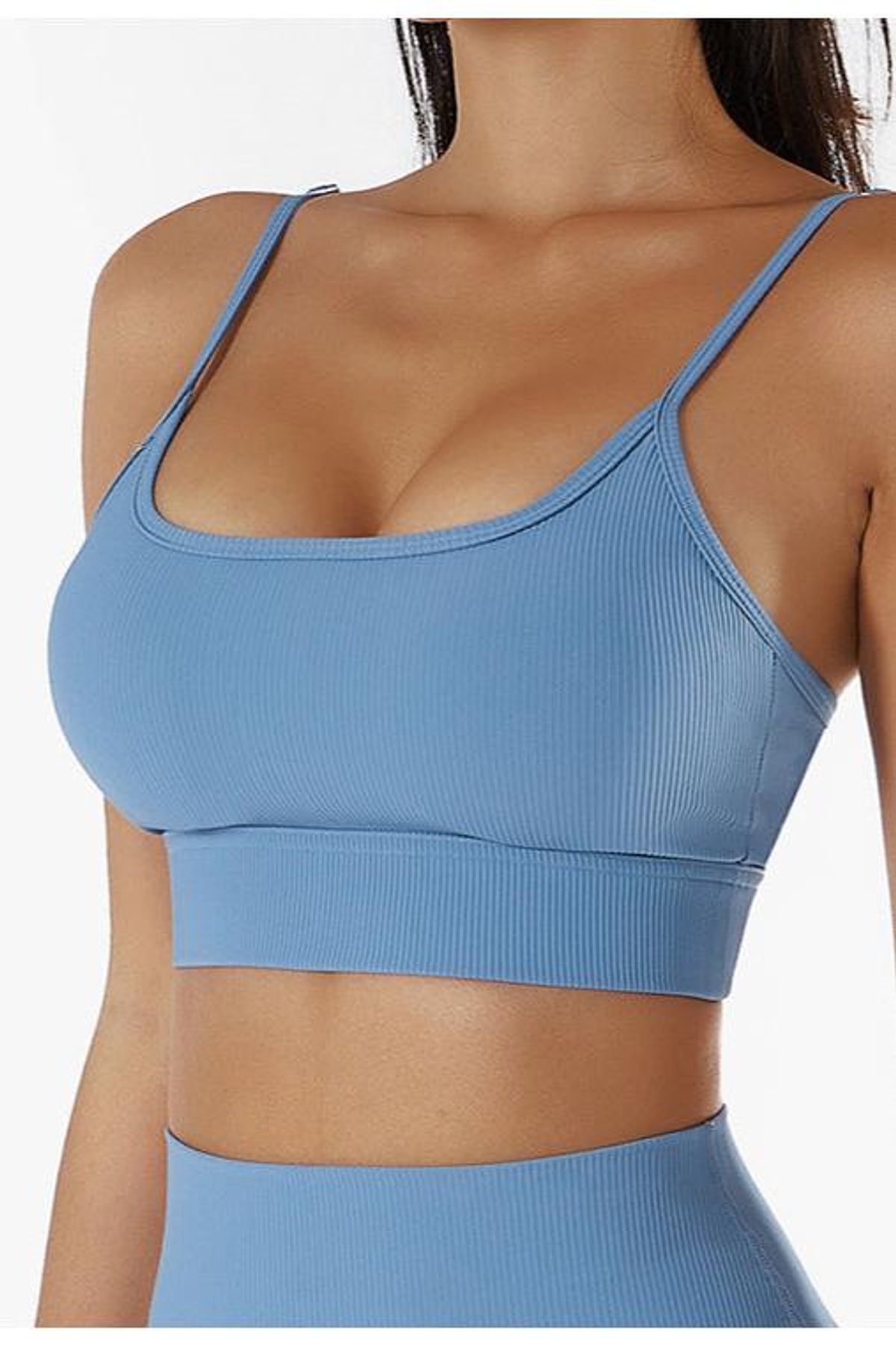 SkyFlex Active Sports BH SkyBlue - Large / SkyBlue