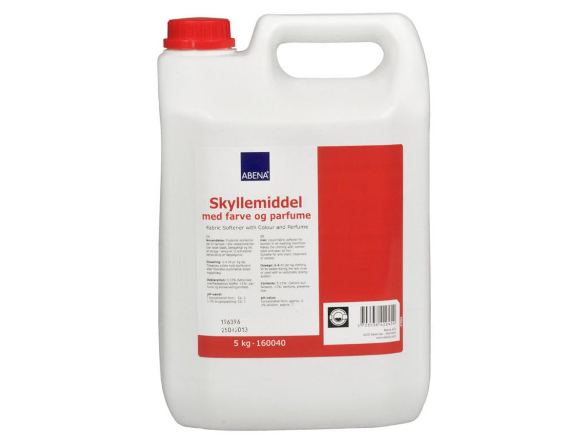 Skyllemiddel Abena Uden Farve og med Parfume 5 Liter