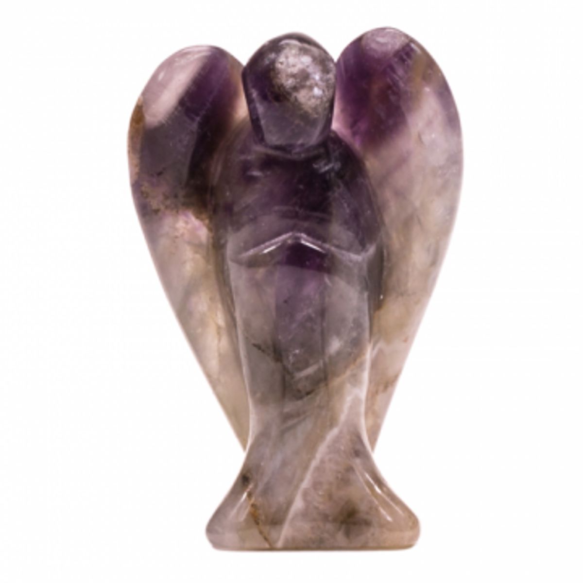 Skytsengel i Ametyst 3.8 cm - Engle statuer - GodKarmaShop