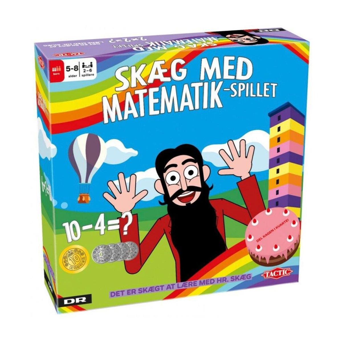 Skæg Med Matematik spillet - Fra 5 år.