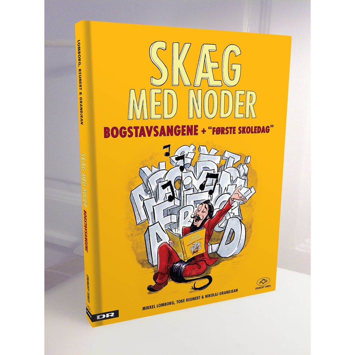 Skæg med noder - Bogstavsangene