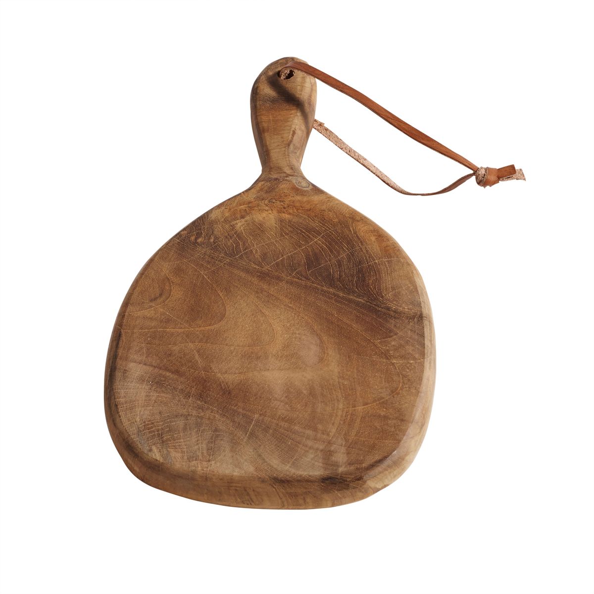 Skærebræt Organic S - Natur - Teak - B: 17 H: 1,8 L: 32 cm