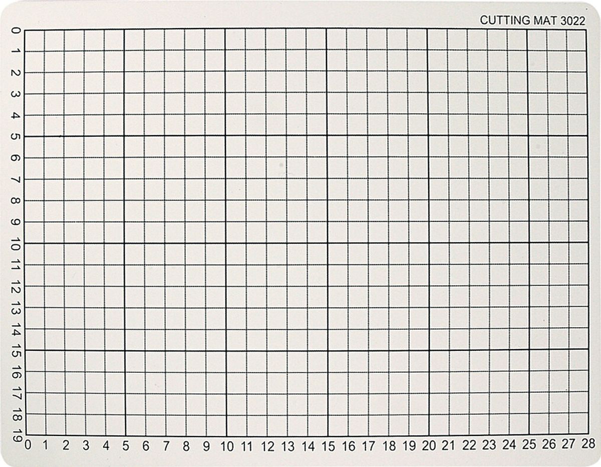 Skæreunderlag - Str. 22x30 Cm - Tykkelse 3 Mm - 1 Stk.