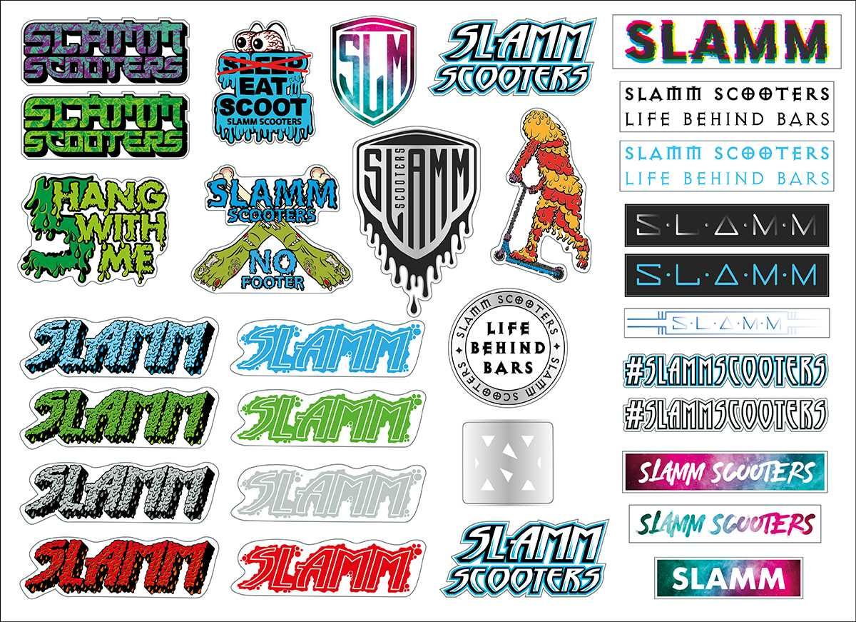 Slamm Sticker Sheet