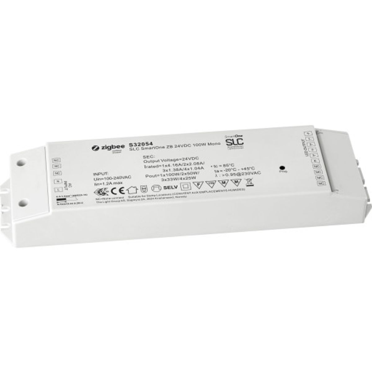 SLC LED Driver Mono Zigbee 24V 96W