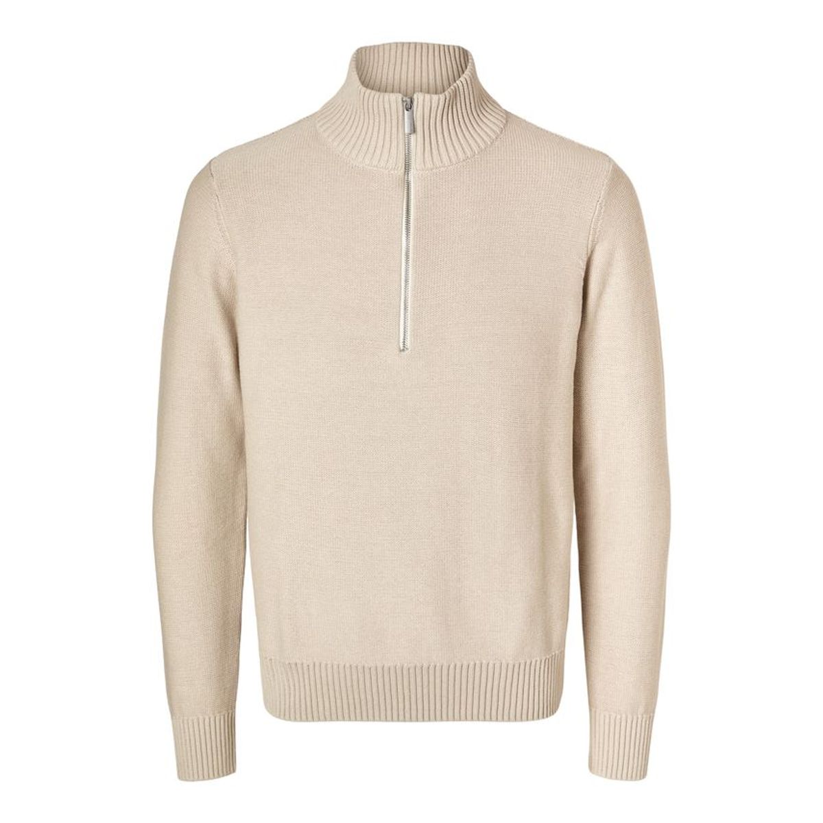 SLHAXEL LS KNIT HALF ZIP