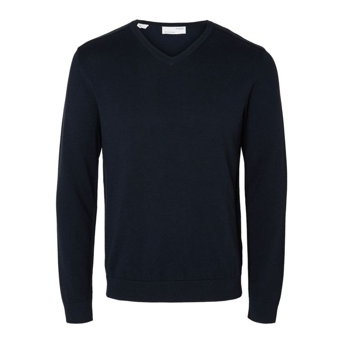 SLHBERG LS KNIT V-NECK NOOS