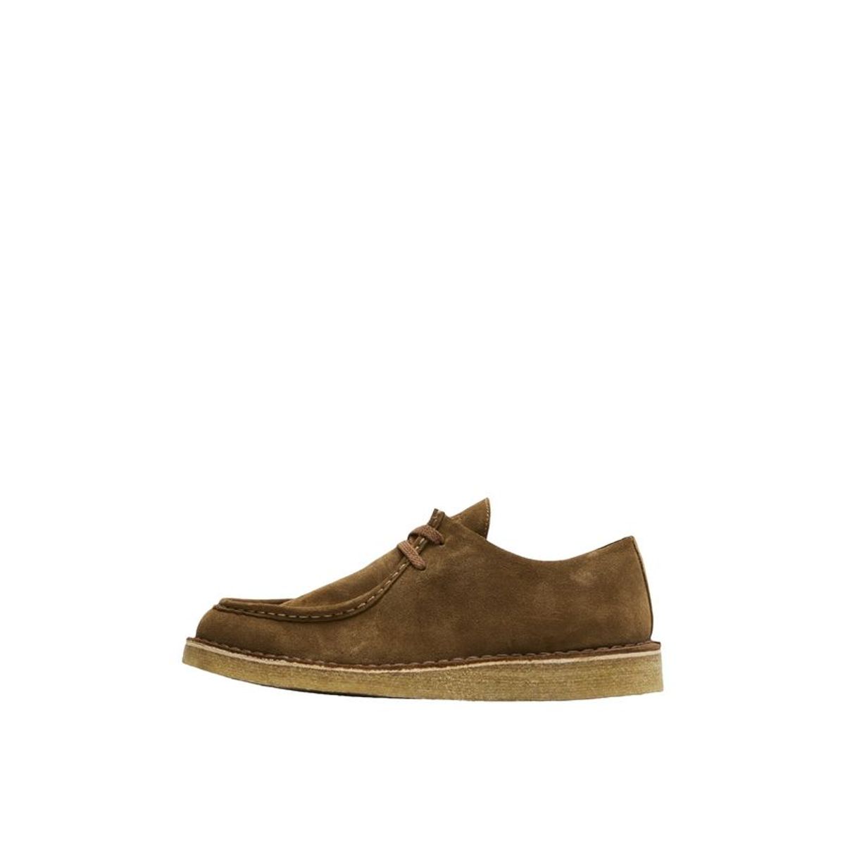 SLHCHRISTIAN SUEDE WEDGE MOC-TOE SH