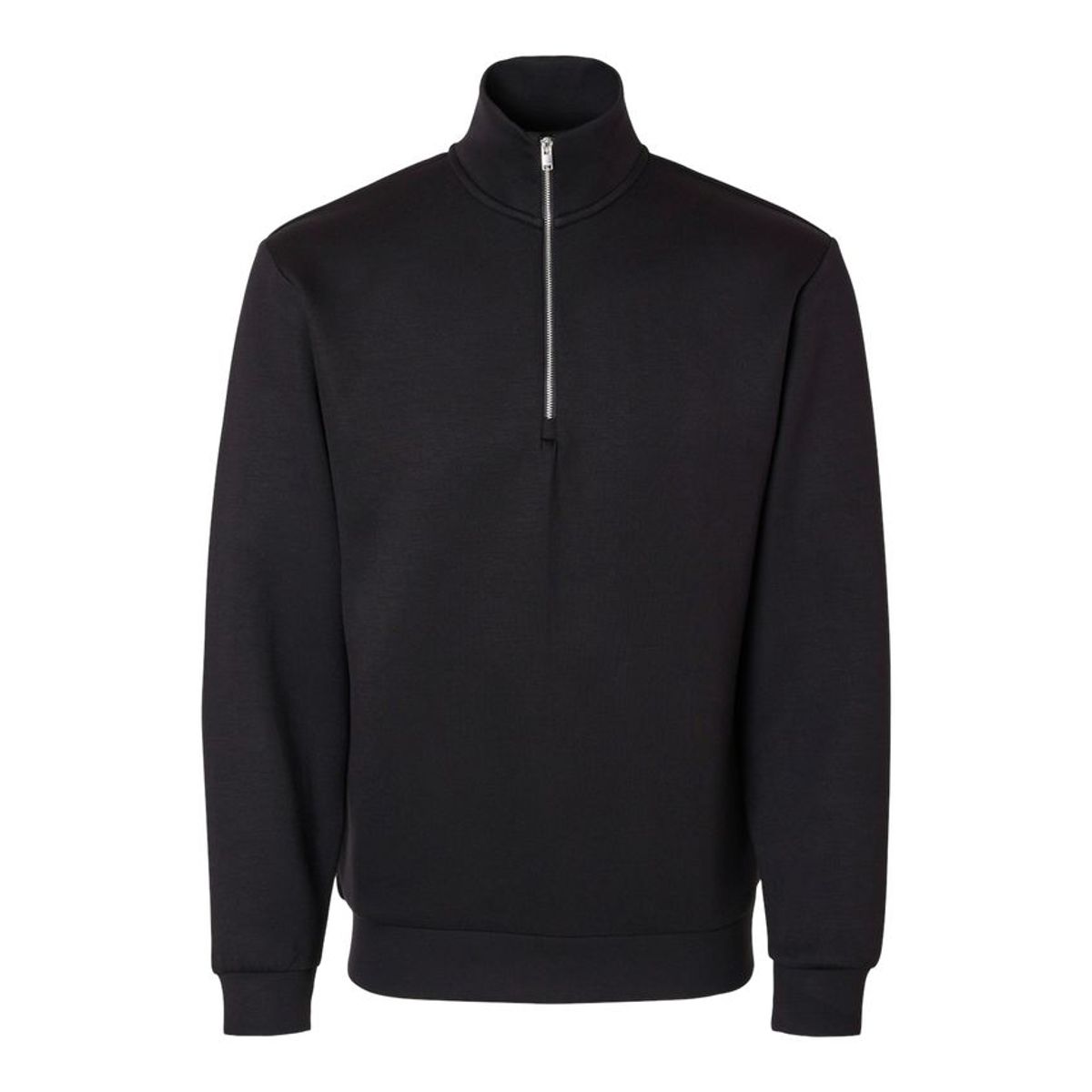 SLHEMANUEL SOFT ZIP HIGH NECK SWEAT