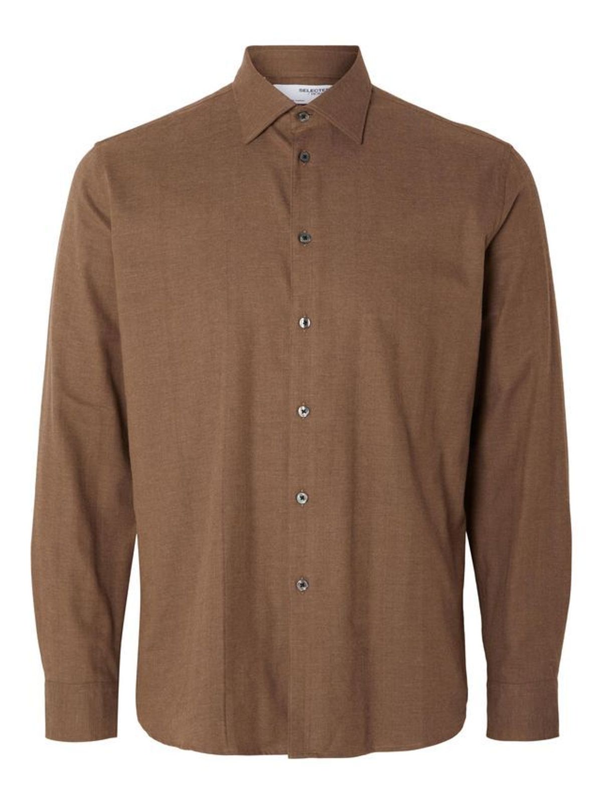 SLHREGEARL-UNTUCK SHIRT SOLID LS B