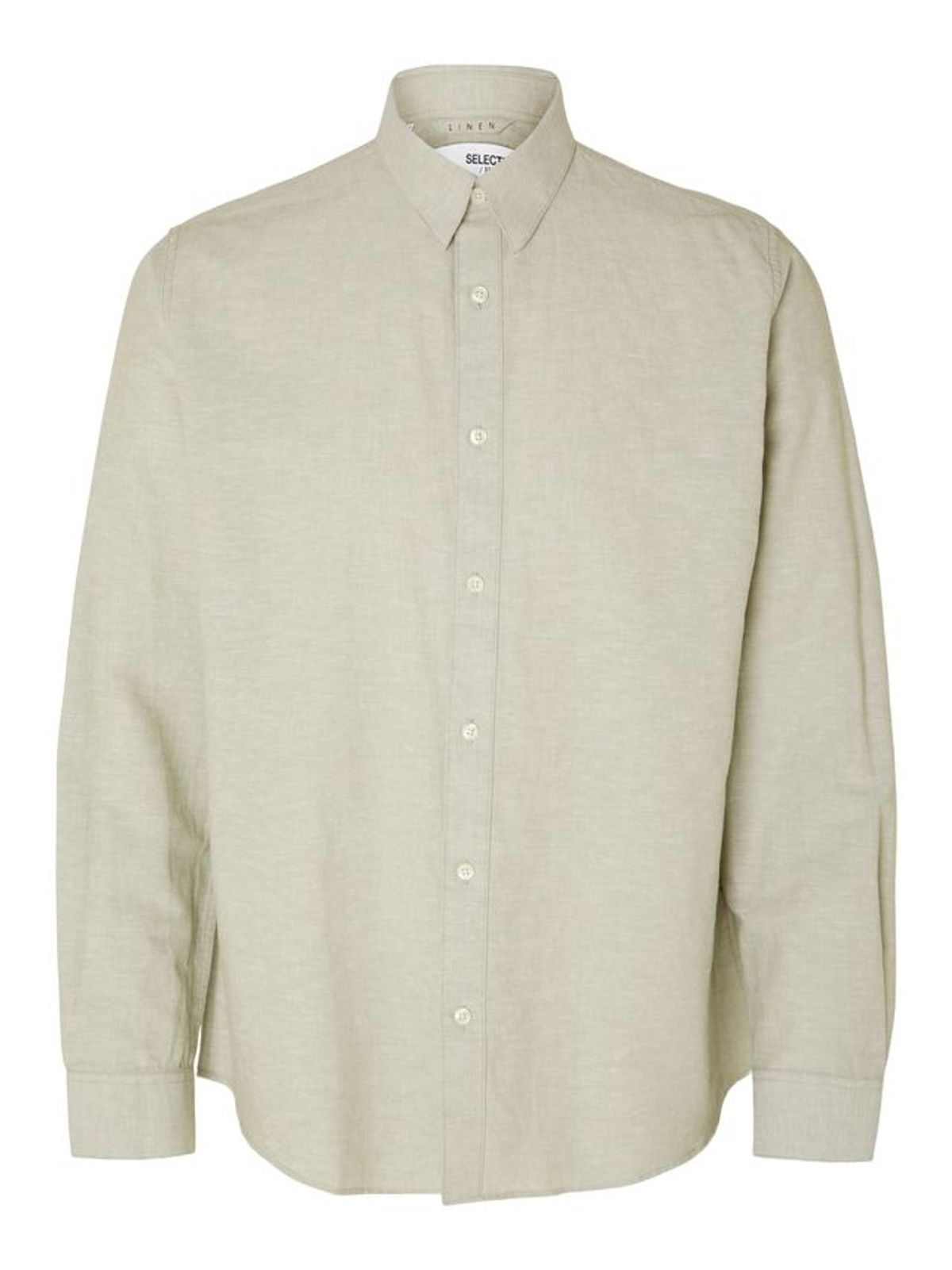 SLHREGNEW-LINEN SHIRT LS CLASSIC W