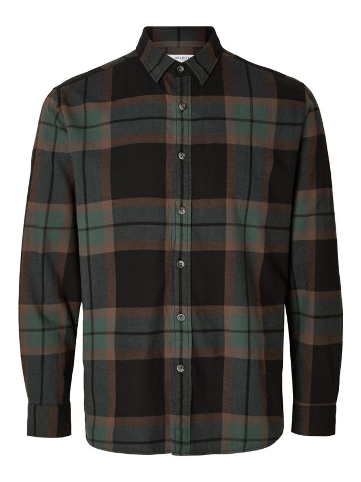 SLHREGOWEN-FLANNEL MIX SHIRT LS W