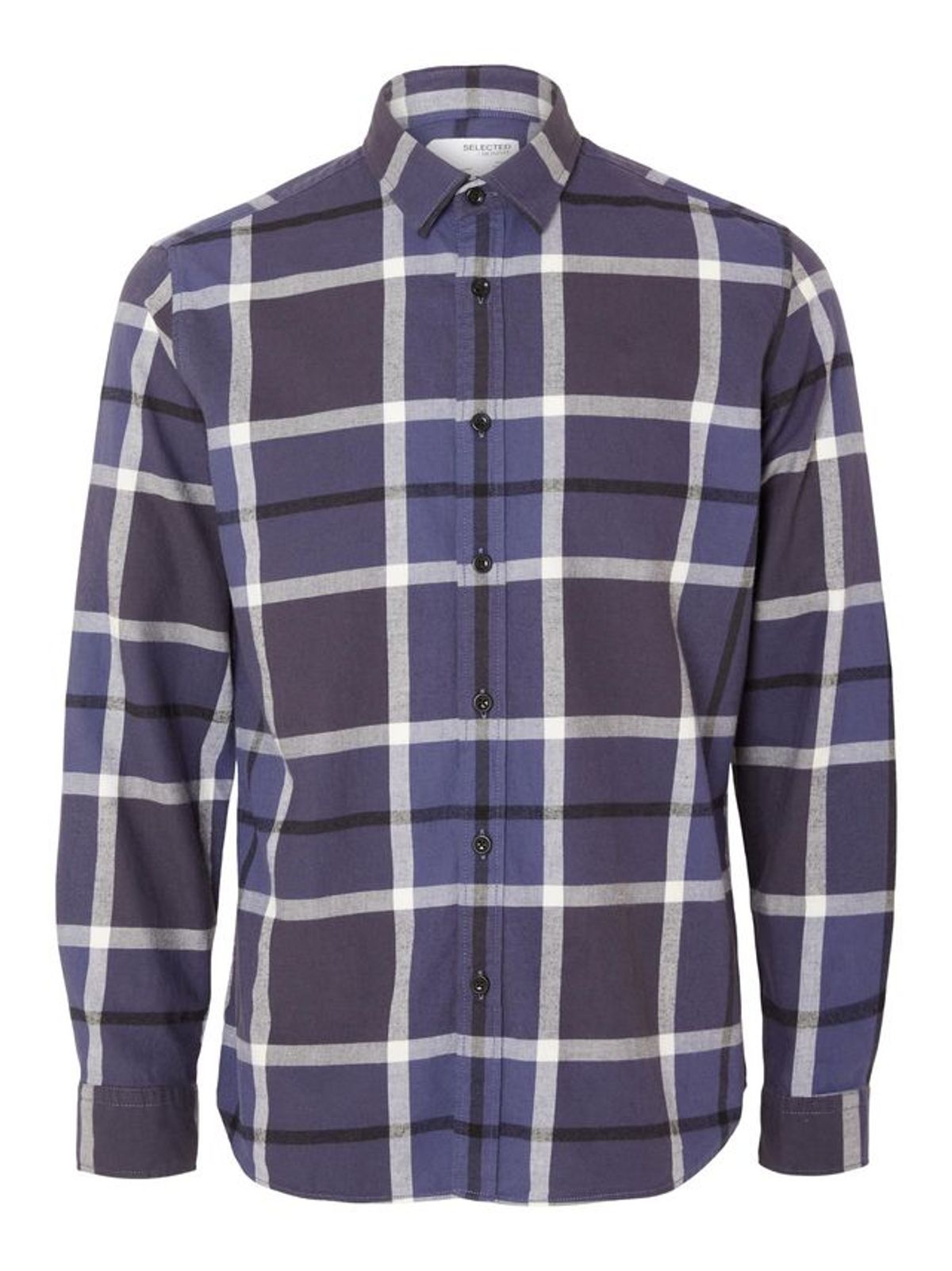 SLHREGOWEN-FLANNEL MIX SHIRT LS W