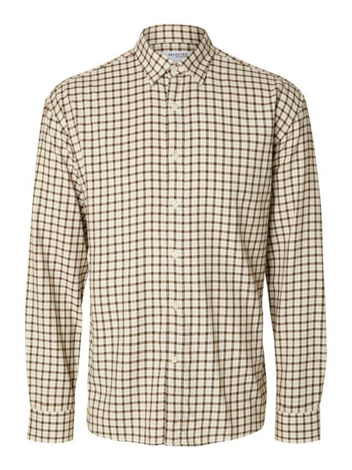 SLHREGOWEN-MINI CHECK SHIRT LS W