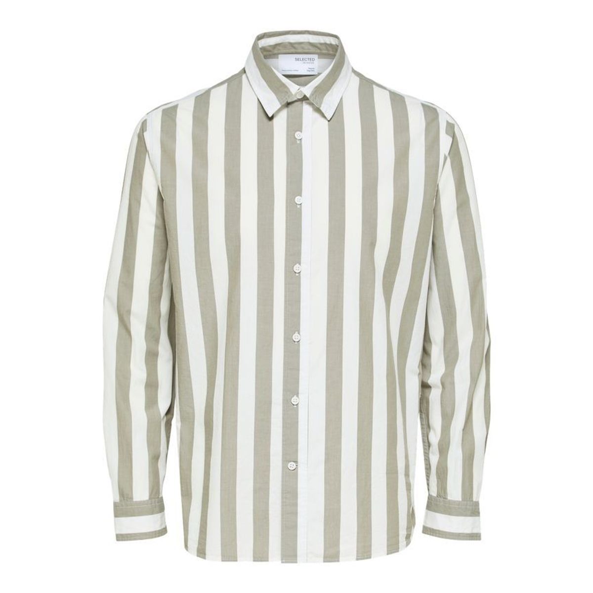 SLHREGREDSTER SHIRT STRIPE LS W