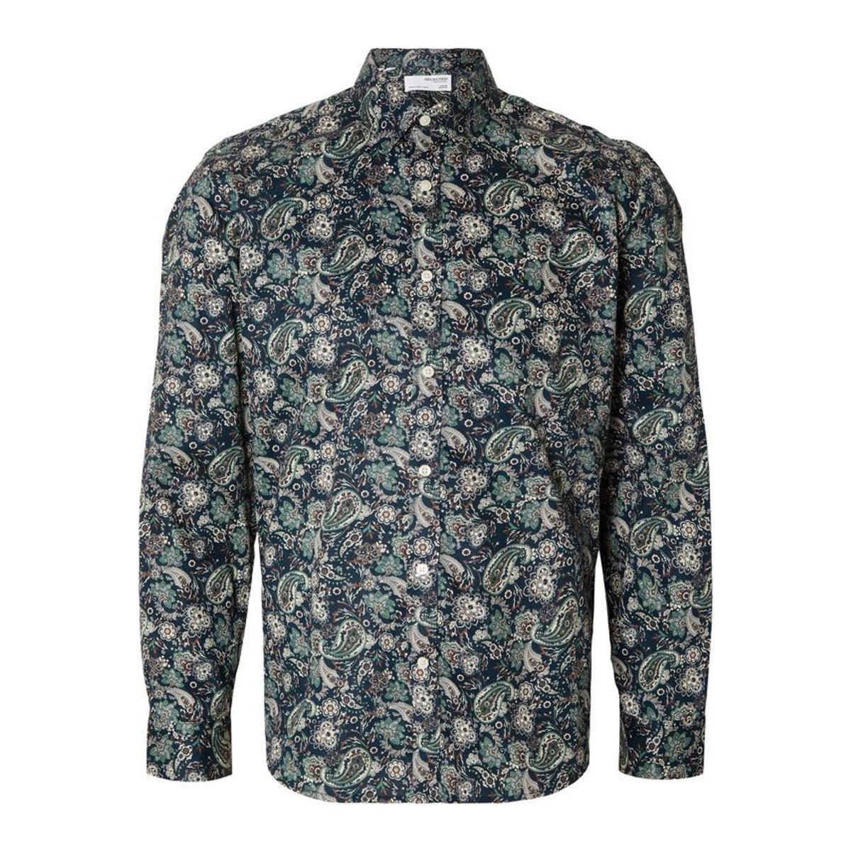 SLHREGSOHO-AOP MIX SHIRT LS B