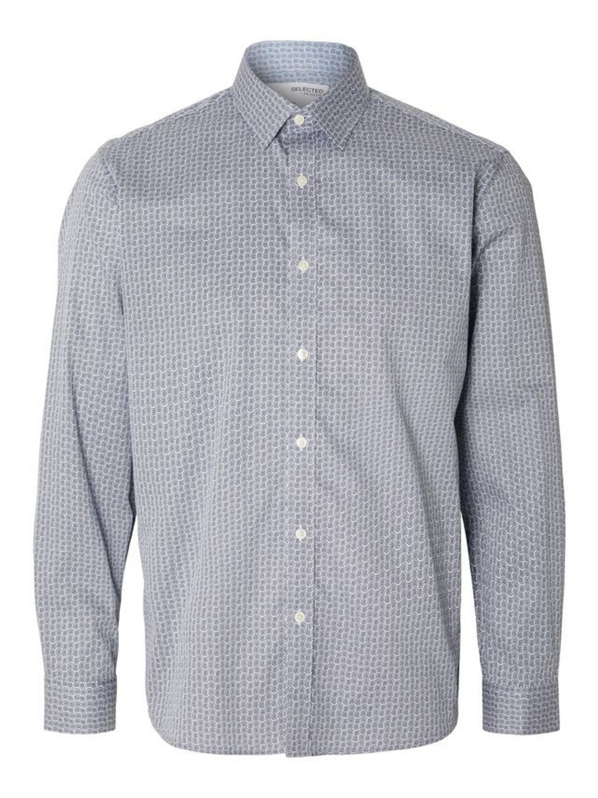 SLHREGSOHO-AOP MIX SHIRT LS B