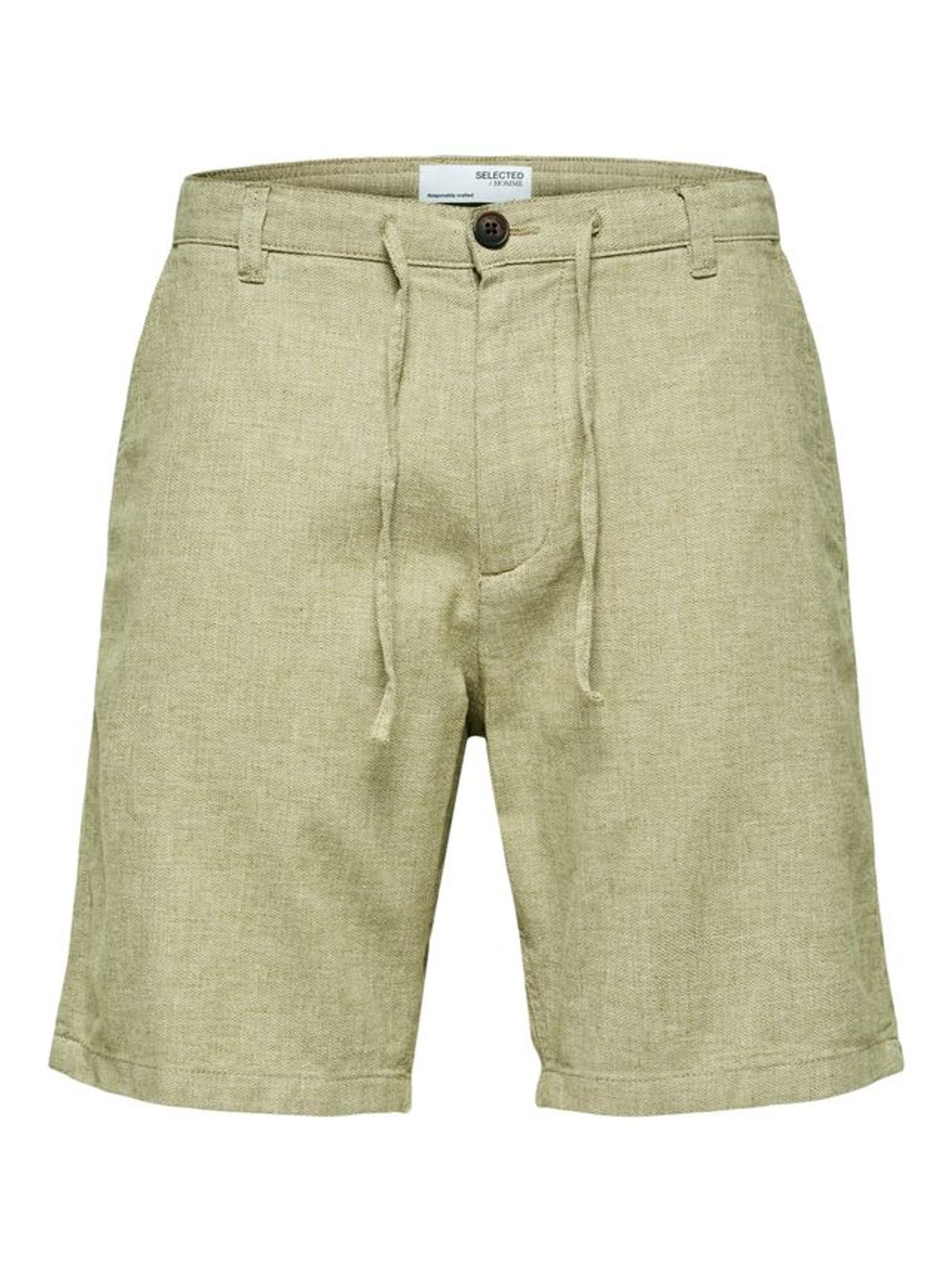 SLHREGULAR-BRODY LINEN SHORTS NOOS