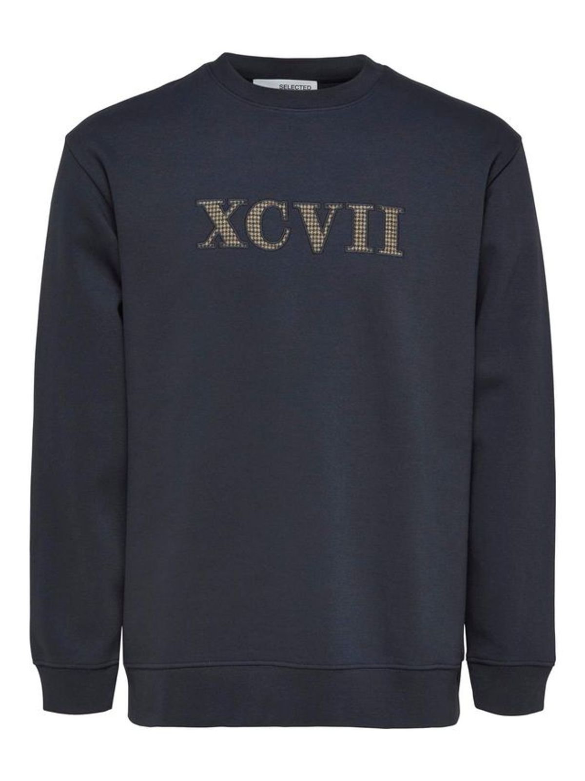 SLHRELAXCALLUM EMB CREW NECK SWEAT