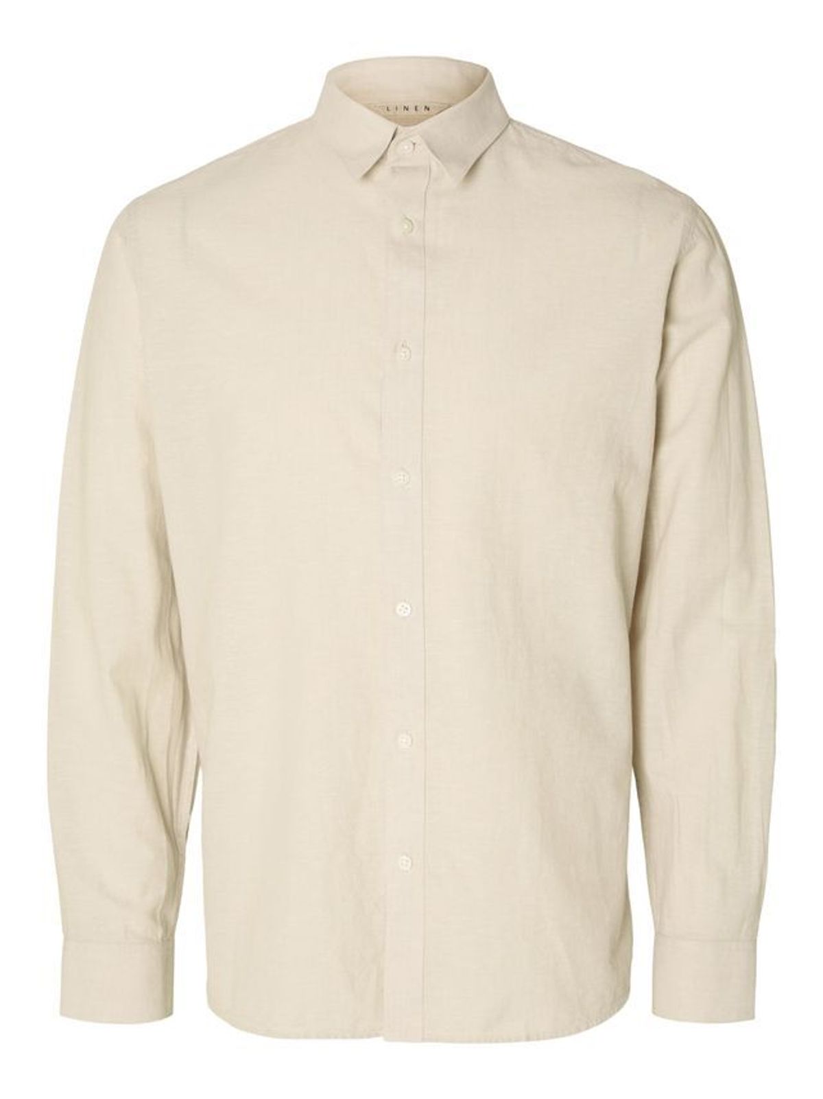 SLHSLIMNEW-LINEN SHIRT LS W NO