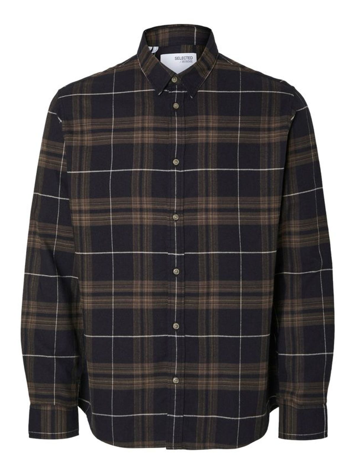 SLHSLIMOWEN-FLANNEL SHIRT LS NOOS