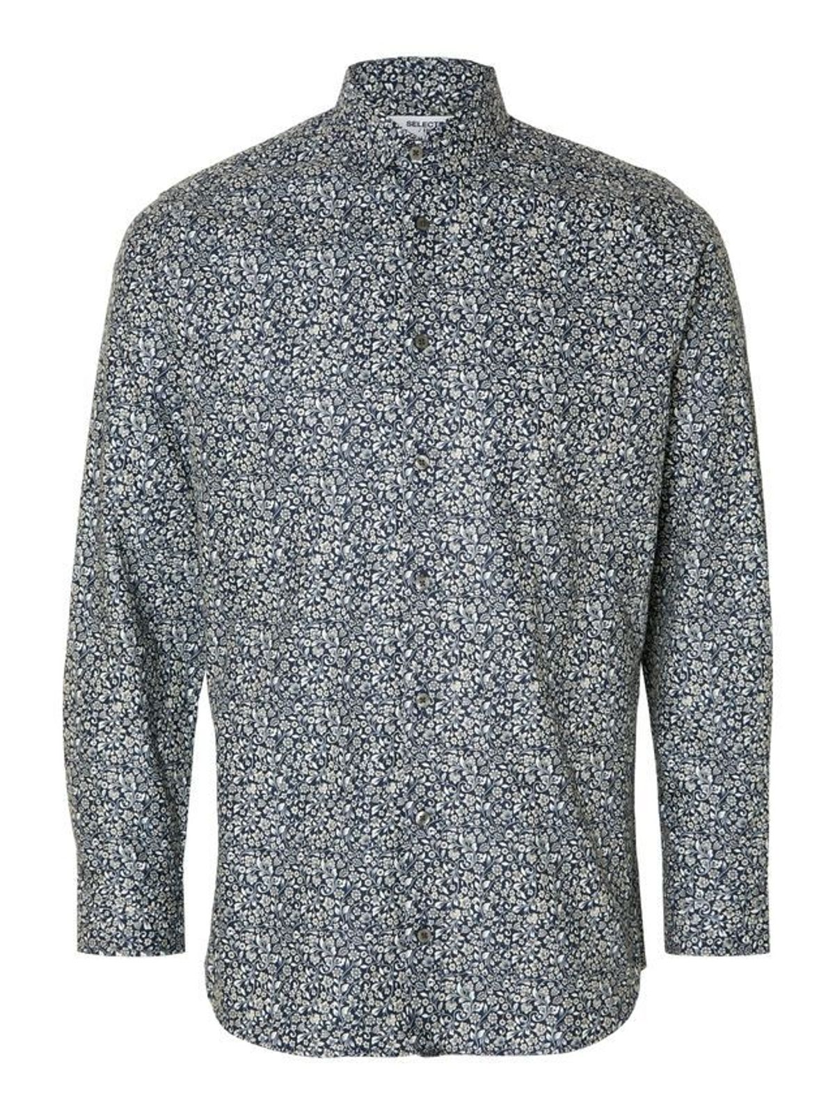 SLHSLIMSOHO-ETHAN-AOP SHIRT LS B NO