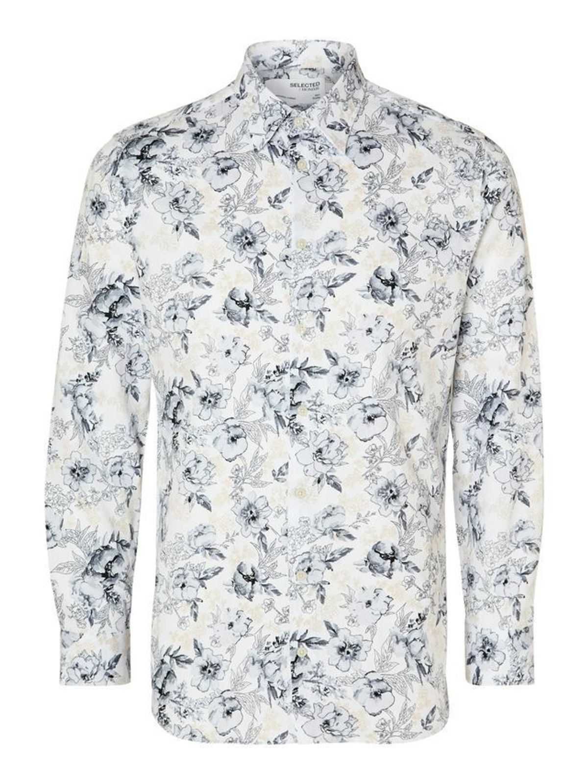 SLHSLIMSOHO-ETHAN-AOP SHIRT LS B NO