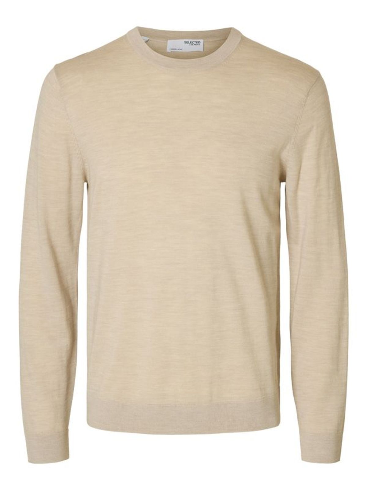 SLHTRAY LS KNIT MERINO CREW NECK NO