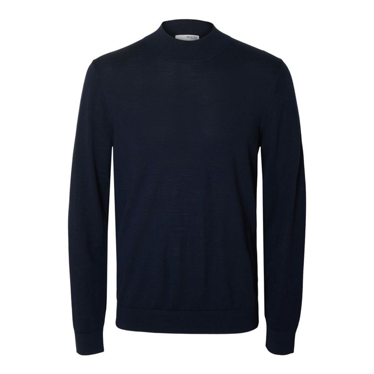 SLHTRAY LS KNIT MERINO MOCK NECK NO